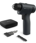 16V Brushless Power Drill with 50 Nm Torque, Smart Digital Display, LED Light, Auto Mode, Dual Speed, and included bits in case