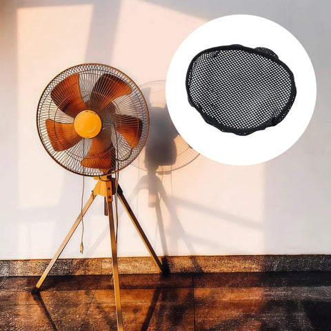 Round Fan Opening Cover Mesh Barrier For Cooling Vest Upkeep And Port Care Debris Guard For Fan Ports Easy Maintenance Durable Workwear Accessory For Organized Workshop Storage And Air Conditioned Garment Cooling, black mesh cover