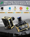 Ultra HD 20MP USB3 Camera Module For Computers And Raspberry Pi 4K 30FPS WebCam Board With 95 Degree Wide Angle Lens USB3 USB2