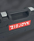 Heavy duty carrying case for Pro Grade 16 Inch Rivet Nut Tool Kit with 15 Metric and SAE Mandrels, ergonomic handle, secure latches.