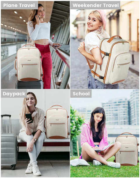 40l travel backpack with daypack Water Resistant for Men and Women a front compartment with many pockets to keep your belongings organized. 40L Travel Backpack For Men