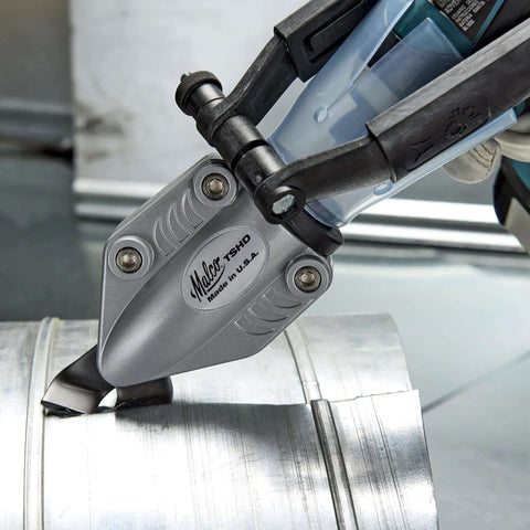 TSHD Turboshear Heavy Duty Metal Cutting Attachment For Drills cutting galvanized steel duct