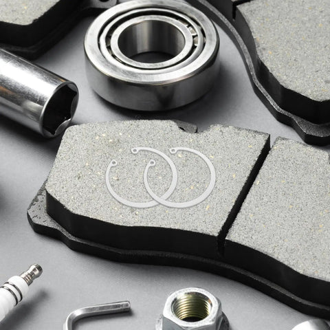 Five Piece Stainless Steel Retaining Clips Internal Snap Rings Assortment Kit With C Shaped Elastic Design for studs and pins