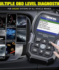 Volvo All Systems OBD2 Scanner With Full Diagnostic Tool For Volvo Cars Pro Grade Code Reader screen interface close-up