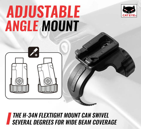 Be Seen Night After Night With This Bright 3 LED Bike Headlight Featuring OptiCube Lens Tech Easy Setup FlexTight Mount Multiple Lighting Modes Battery Powered Up To 320 Hours Runtime Built For City And Trail Rides