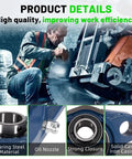 Two Pack Pillow Block Bearing Set For Husqvarna FS400 And FS400LV Walk Behind Concrete Saws Replacement For 543045052 details