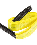 10 Foot By 3 Inch Lift Sling 2 Ply With Black Wear Guard Ends, 8800 Lbs Vertical Capacity, 7040 Lbs Choker, 17600 Lbs Basket