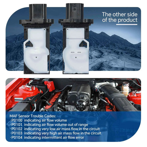 Mass Air Flow Sensor MAF Direct Fit Works With Infiniti QX60 And Nissan Altima Juke Kicks Maxima Murano Pathfinder Rogue Sentra