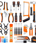 All In One 238 Piece Socket Wrench Auto Repair And Home DIY Tool Set With Plastic Toolbox Storage Case Chrome Plated And Corrosion Resistant Hand Tools
