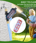 Installed Three Quarters Inch Drip Irrigation Y Filter With 120 Mesh Stainless Screen Inline Filter for garden hose