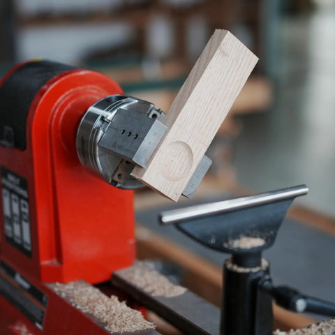 NCK Series Quick Change Woodturning Lathe Jaws For Pipe And Spoon Making clamping wood piece on lathe