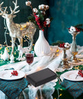 15 Pack Black Corrugated Paper Shipping Boxes Multi Functional Durable Easy Assembly Packaging Boxes in festive setting