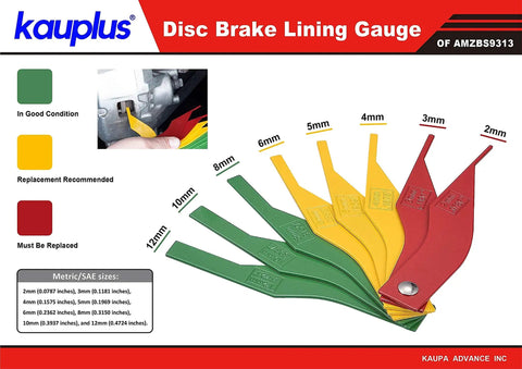 14-Piece Drum Brake Service Tool Set With Brake Lining Gauge And TPR Grip Spring Tools For Adjustment Removal And Installation On Most Domestic And Import Vehicles Including A Variety Of Spring Pliers And Removal Tools