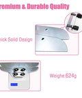 Stair Tread Template Set Pro Grade Cutting Tools with zinc plated steel, adjustable design, weight shown as 624g.