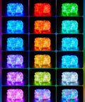 66Ft Connectable Outdoor Rope Lights With 200 LEDs Remote, 18 Color Changing Modes in various vibrant color options