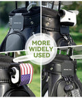 Magnetic Metal Landing Pads For Golf Bags, Quick Fixation For Rangefinders, Towels, Flasks And Carabiners, Rugged Gear Organizer