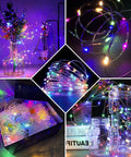 8 Pack 7Ft Fairy Lights With 20 LED Twinkle String Lights Battery Operated 3 Modes Waterproof Firefly Glow Display