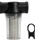 1 Inch 80 Mesh Water Pump Strainer Filter For Heavy Duty High Pressure Washers Sediment Filter Attachment With Transparent Twist On Bowl 1 Inch NPSM Inlet Outlet Stainless Steel Screen Easy Clean Design.