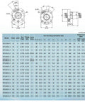 Technical specifications of Beefed Up SFU2005 32.28 Inch 820mm Anti Backlash Nut 20mm Linear Ball Screw Kit with diagrams