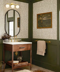 Rock A Stylish Mid Century Modern Vibe In Your Bathroom With These Three Light Gold Vanity Fixtures Complete With Frosted Milk Glass Globes And A Brushed Gold Frame That Is Dimmable Wall Mount Ready