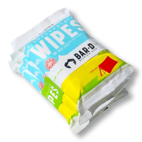 Biodegradable Body Wipes With Tea Tree Oil And Aloe Vera On The Go Fresh Wipes, 3 pack