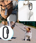 10 Pack 304 Stainless Steel M3.5 Quick Link Chains One Eighth Inch D Shape Locking Chain For Pet Keychains Outdoor Travel Gear