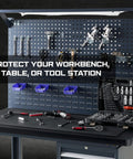 Beefy 24x48 Inch EVA Workbench Mat, Heavy Duty Surface Protector With 5mm Thick Non Slip Pad for tool-station protection.
