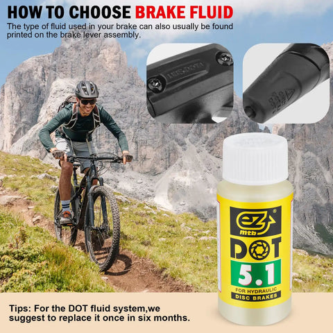 SRAM Hydraulic Disc Brake Bleed Kit For Bikes With DOT 5.1 Oil 60ml Pro Grade High Performance Fluid Two Graduated Syringes Two Check Valves Easy Bleed System For Precise Smooth Braking Maintenance