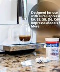 Dual Cycle Cleaning Tablets For Jura Coffee Machines 3.5g Each Espresso Machine Cleaner And Descaler 25 Count Pack Pro Grade