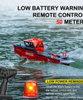 RC Jet Boat Remote Control Watercraft For Lake Or Pool Top Speed 8 Kmh 1 By 12 Scale 2.4Ghz 4CH on water with remote