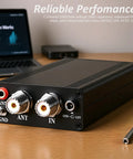 Wideband 1.8 To 50 MHz Antenna Tuner For Ham Radios And Field Ops, 200W Auto Shortwave Tuner With OLED Display, 10-15V DC, back view