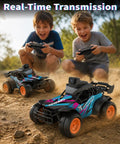 Kids playing with Off Road Car With Camera, 2.4GHz Remote Truck With 2.8-Inch LCD Screen, 60-Degree Adjustable Camera, Live Video