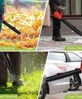 Powerful Cordless Leaf Blower That Runs On Your M18 Battery, 580 CFM, 6 Speed Brushless Handheld Tool used on leaves, snow, weeds, and dust.
