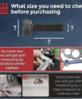 Pro Grade 100 Piece M3 Socket Head Cap Screws Set With 12 16 20 25 30mm Lengths Alloy Steel Black Oxide 12.9 Internal Hex Fully Threaded Bolts for 3D Printers and DIY Projects shown with size measurement tips