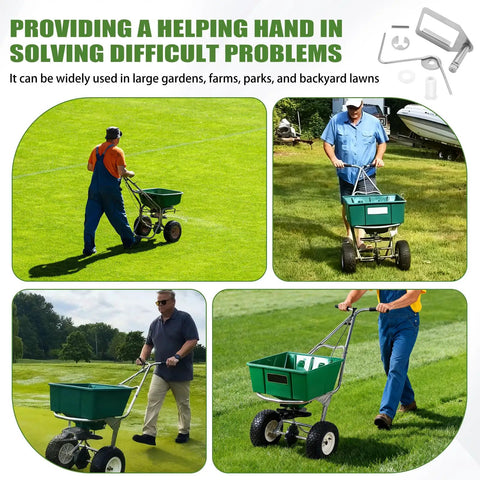 Spreader Agitator Kit for 80lb Lesco Spreaders in use, fits models 101186, 091186, 705699, 092807, includes actuator and snap ring.