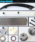Workhorse Timing Chain Kit With Heavy Duty Sprocket Gears No Sweat Swap For L4 1.4L And 1.6L Engines Rock Solid Performance For Buick Encore Cruze Sonic Trax parts layout.