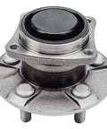 Front view of 2 Rear Wheel Bearing Hubs for Toyota Celica 2000-2005, Corolla 2003-2008, Matrix 2003-2008, and Pontiac Vibe NON-ABS FWD OEM-Grade