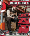 Front Wheels Upgrade Kit For Milwaukee Packout System Turn Your Packout Into A Four Wheel Dolly For Easier Maneuverability