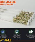 Washer Suspension Rod Kit Assembly For LG Top Load Washers Replacement 4 Piece Set Compatible With WT1101CW WT1201CV