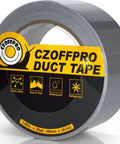 Heavy Duty Duct Tape Ultra Strong With Waterproof Backing For Indoor Outdoor Use Easy Tear By Hand One Point Eight Eight Inch Wide By Twenty Yard Length Silver Grey Durable Adhesive Tape That Sticks Like A Boss packaged roll