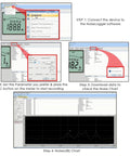 Instruction steps for using Go-To Portable Decibel Meter With Data Logger, 30 To 130 dB Range, in software interface view