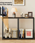 Slim End Table With Magazine Holder And Iron Storage Basket Quick Fix For Tight Squeeze And Tiny Pad Or Dorm Room Accent Furniture Solid Build And Easy Setup showing iron mesh and items stored.