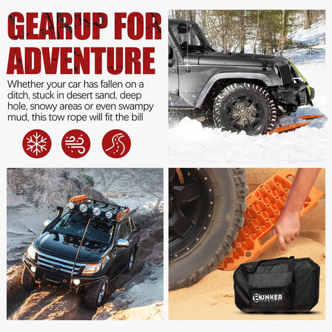 Extendable Offroad Traction Tracks With Jack Base Multifunction Recovery Mat For Snow Mud Sand Twin Pad Design For 4x4 SUV ATV UTV Truck Orange Gen 8 With Carry Bag And Easy Deploy System shown in use in various terrains