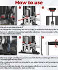 Labor Saving Manual Wire Stripping Tool For 1 To 25 MM Wire Gauges usage instructions with detailed steps and images.