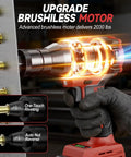 Cordless Rivet Nut Gun For Milwaukee 18V Power, No Battery Included, Brushless Electric Tool For DIYers in action