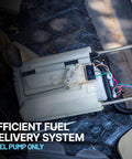 Direct Fit Fuel Pump For Chevy Silverado 1500 And GMC Sierra 1500 2007 To 2008 With 2 Electrical Connectors And 3 Tube Ports Includes Fuel Sending Unit And Pressure Sensor Electric Pump With Module JC320334, image showing fuel pump unit on truck bed.