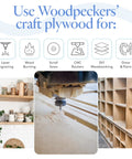 Use Killer Heavy Duty Baltic Birch Plywood Sheets 3Mm Thick 12X12 Inch Box Of 16 for laser cutting and CNC routing projects.