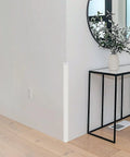 Soft Yet Sturdy Rubber Wall Corner Guard Edge Protector For Baby Proofing And Kid Safe Living 1x1x36 Inches White on corner