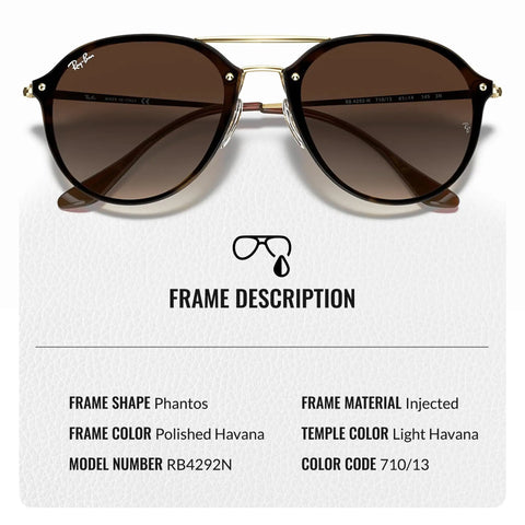 Phantos Shape Nonpolarized Sunglasses For Men And Women With Brown Gradient Lenses Dope Everyday Gear Includes Official Eyewear Kit