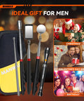 Telescoping Magnetic Pickup Tool Set With Portable Bag Extendable Flashlight And 360 Degree Inspection Mirror for Dads and Makers